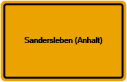 Grundbuchauszug Sandersleben (Anhalt)